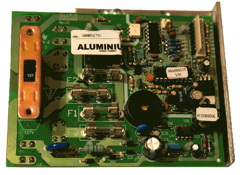 Placa Eletronica de Comando da Autoclave (Cód GNATUS: 30052791)